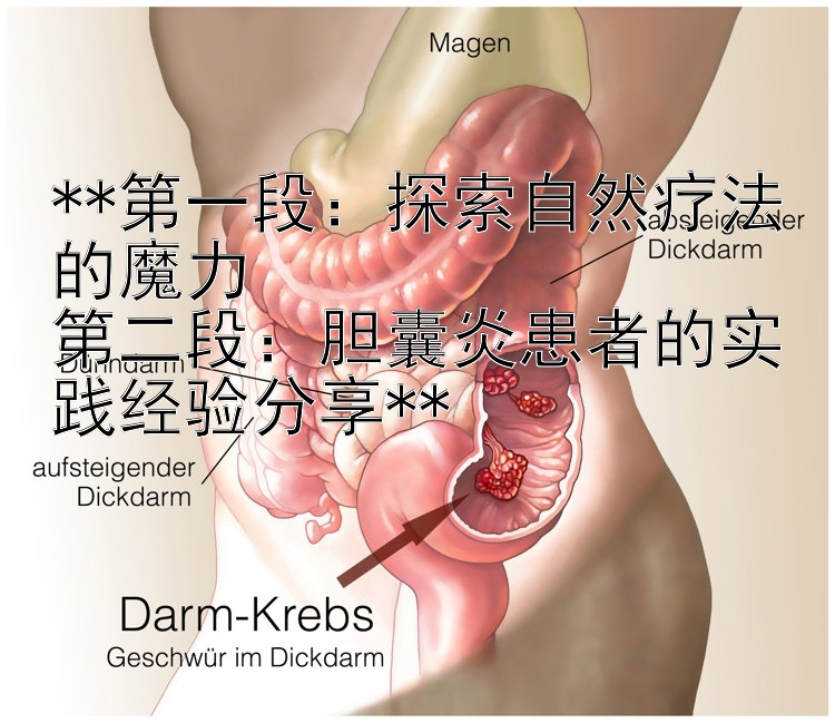 **第一段：探索自然疗法的魔力  
第二段：胆囊炎患者的实践经验分享**