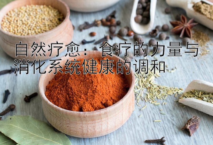 自然疗愈：食疗的力量与消化系统健康的调和