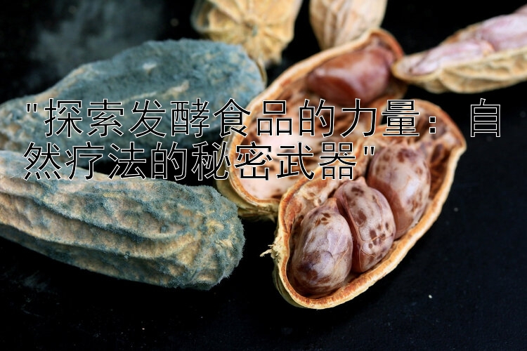 探索发酵食品的力量：自然疗法的秘密武器