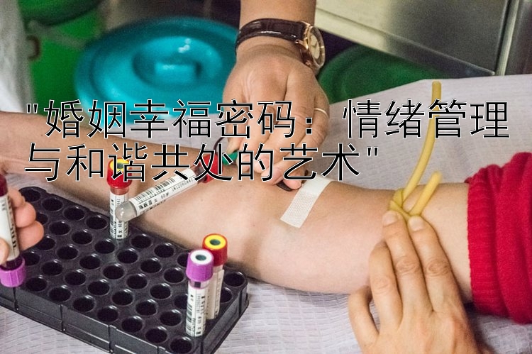 婚姻幸福密码：情绪管理与和谐共处的艺术