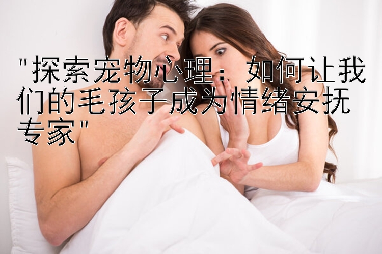 探索宠物心理：如何让我们的毛孩子成为情绪安抚专家